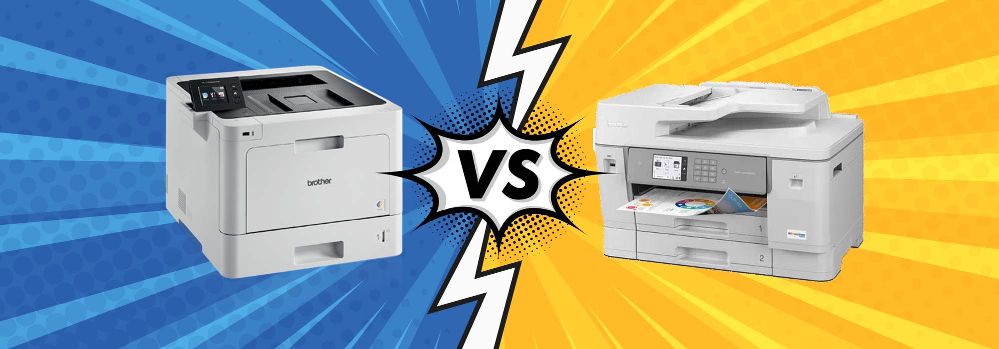 Find Your New Printer: Inkjet vs. Laser